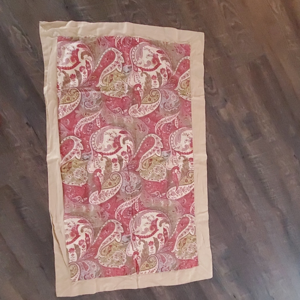 VINTAGE King sham 100%cotton
